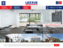 Tablet Screenshot of lexxus.cz